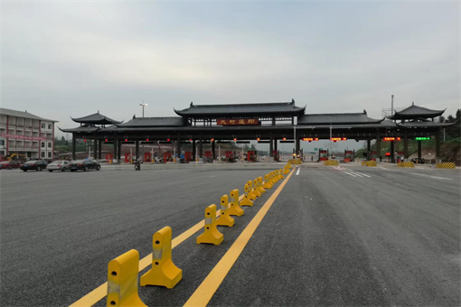 G65包茂高速公路大竹南互通匝道工程順利完工通車(chē)