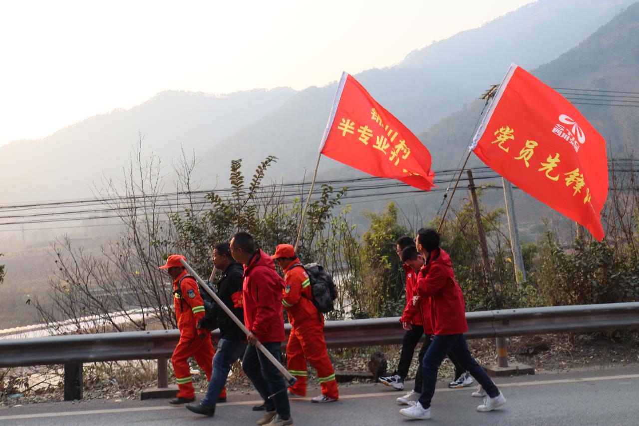 森林防火群策群防，共建平安！德會TJ1-1項目黨支部開展森林防火系列活動