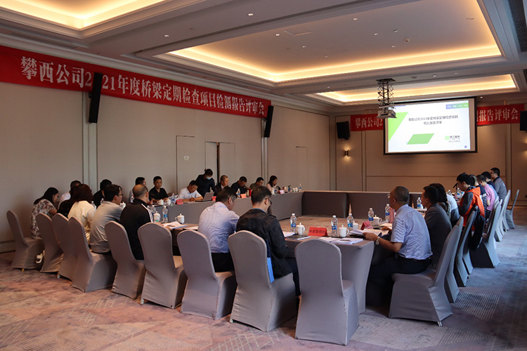 2021年度攀西項(xiàng)目橋梁定期檢測(cè)報(bào)告順利通過專家評(píng)審